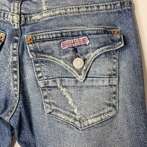 Vintage Hudson Women's Size 28 Boot Cut Blue Jeans